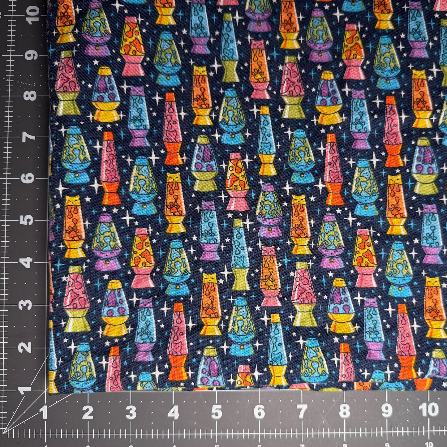 Sample Sale Collar - colorful cat lava lamps