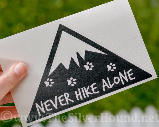Never Hike Alone (Decal)