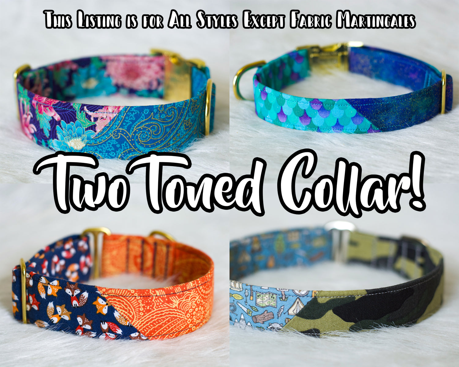Pick Your Own Fabric Collars