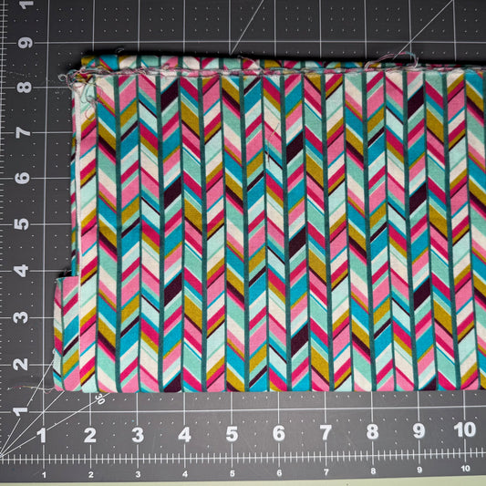 Sample Sale Collar - Multi colored chevron