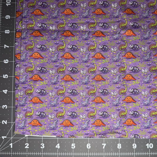 Sample Sale Collar - Halloween Dinosaurs