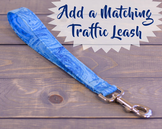 Traffic Leash/Handle - Pick Your Fabric! (Up to 2 feet long)