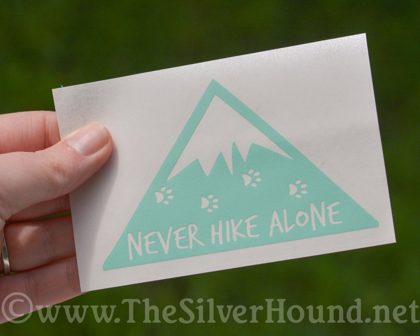 Never Hike Alone (Decal)